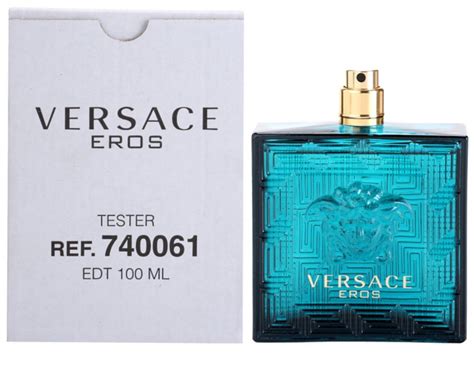 versace eros profumo tester|versace eros tester box.